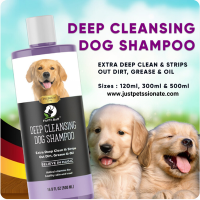 Fluff’n Buff Deep Cleansing Dog Shampoo - 120ML