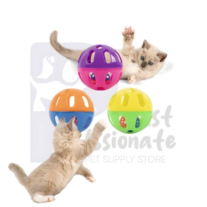 Cat Ball with Bell Enrichment Toy